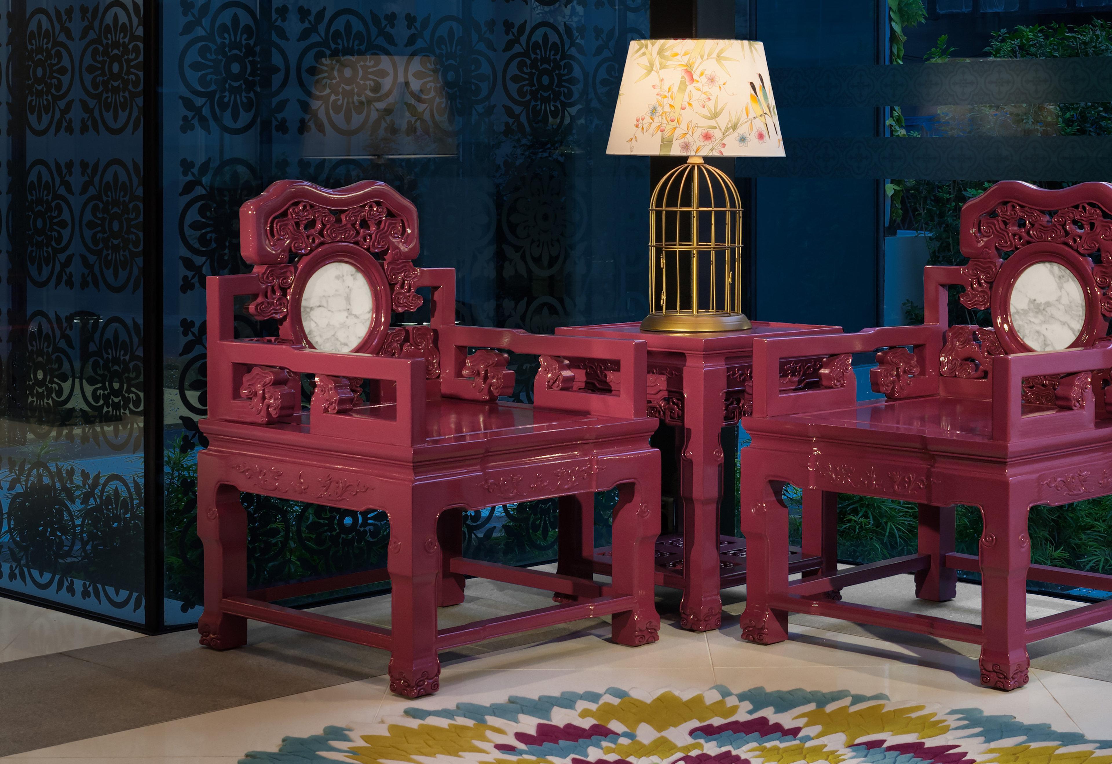 Hotel Indigo Singapore Katong By Ihg Buitenkant foto A set of Chinese chairs