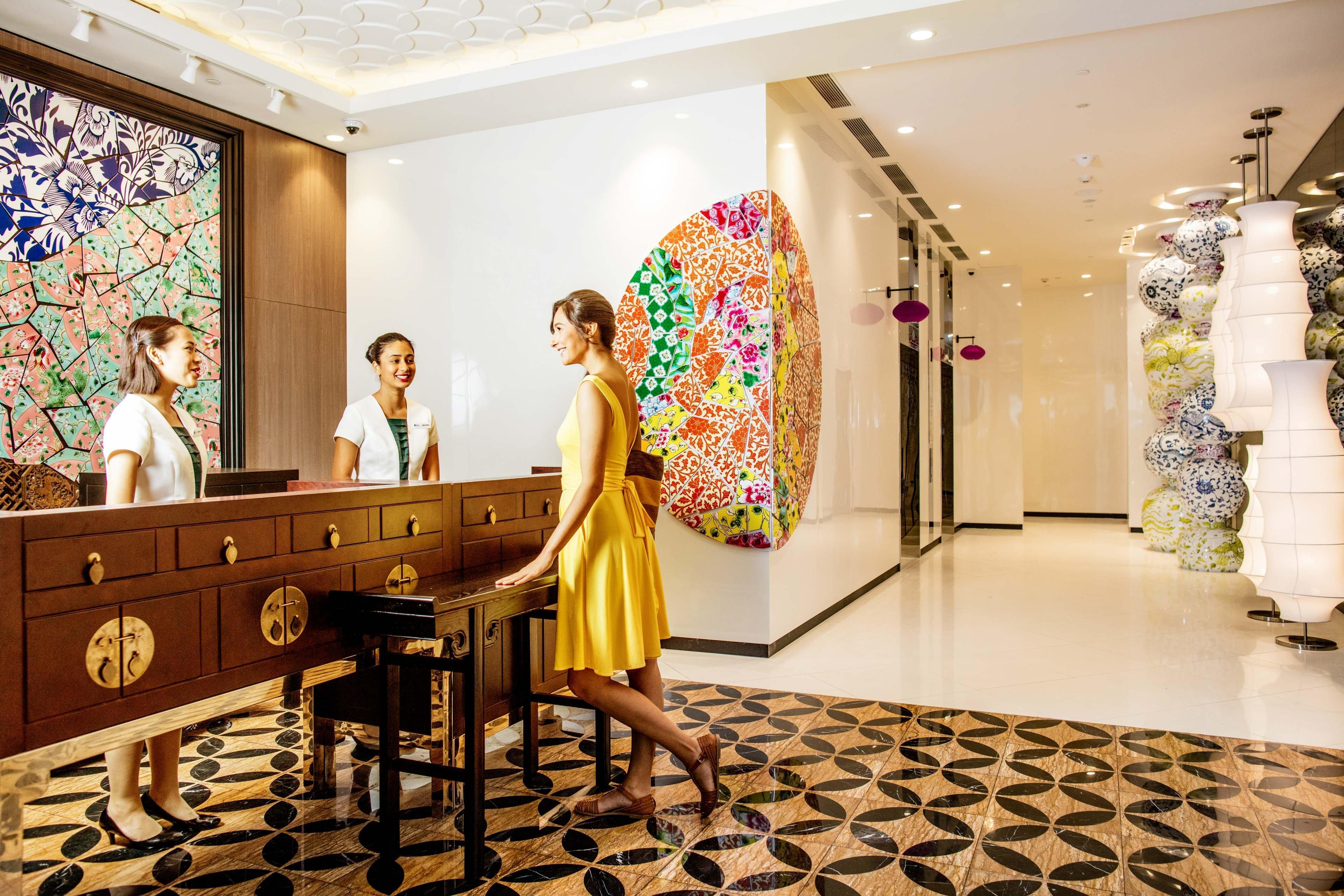 Hotel Indigo Singapore Katong By Ihg Buitenkant foto The lobby of the hotel