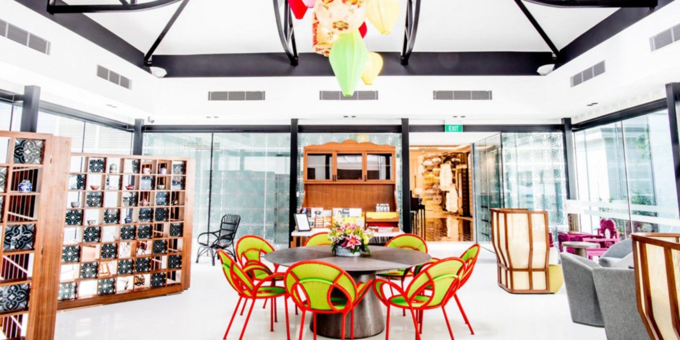 Hotel Indigo Singapore Katong By Ihg Buitenkant foto The interior of the restaurant